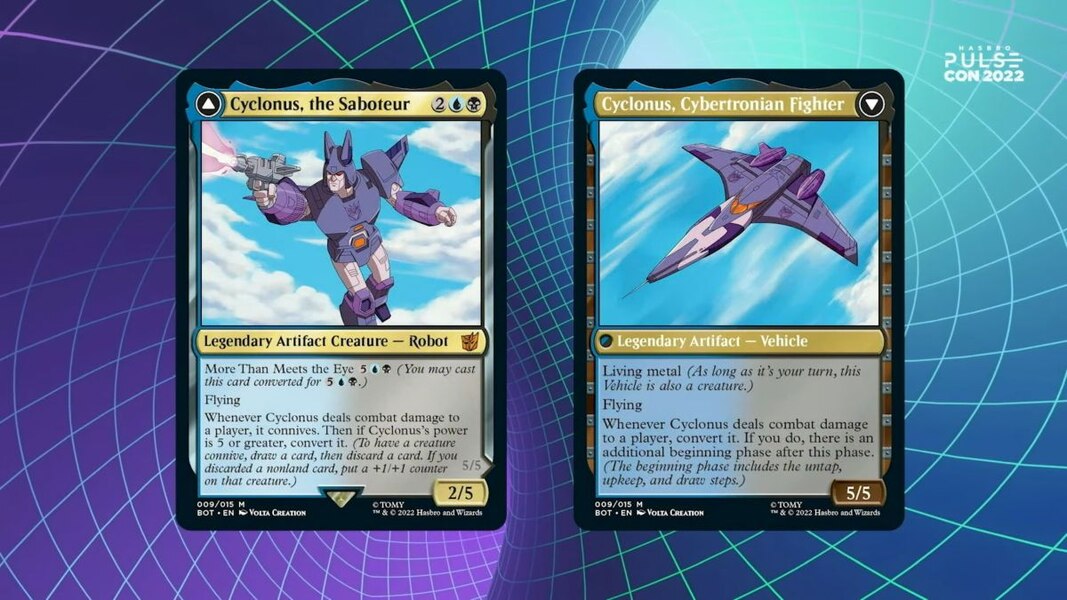 Transformers X Magic The Gathering Cyclonus Game Card Preview Image  (7 of 23)
